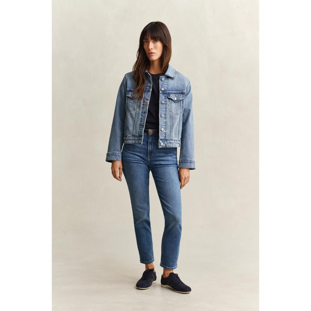 GANT Slim Cropped Slim Jeans
